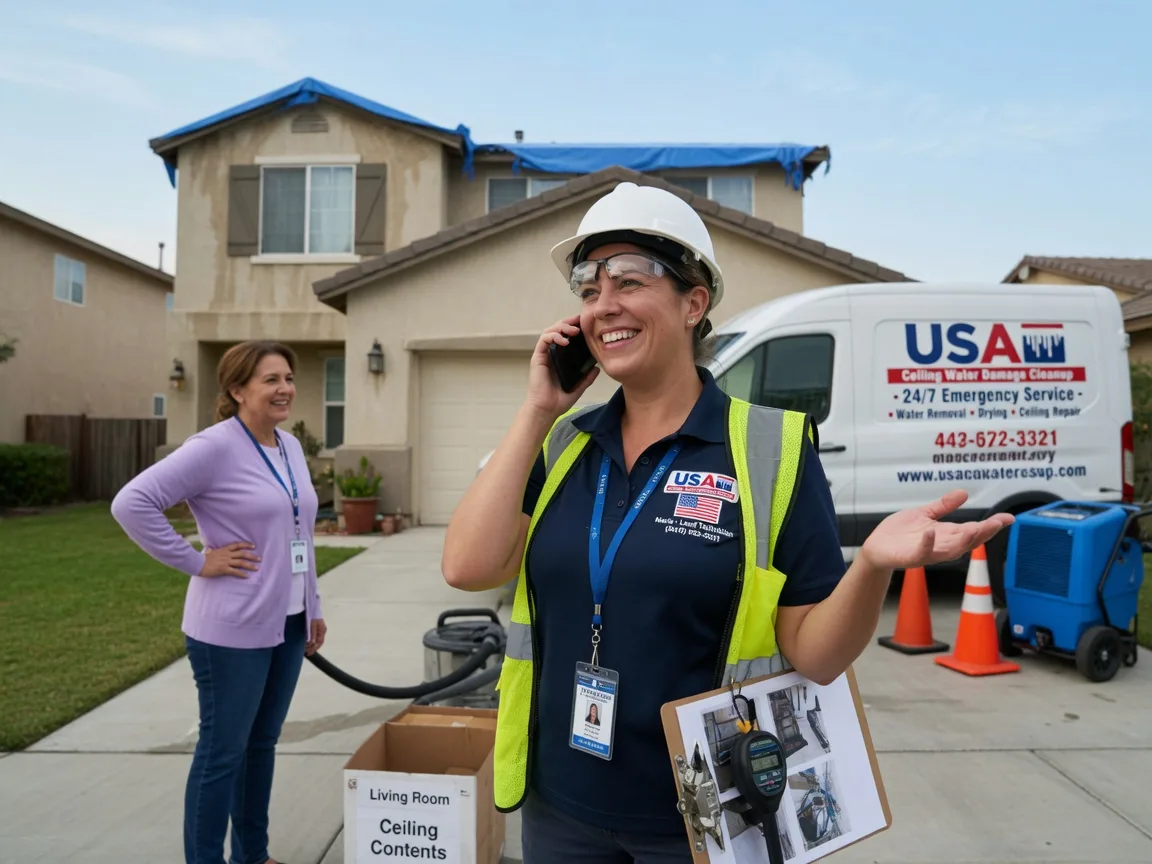 Ceiling Water Damage Restoration Clio, CA FAQs
